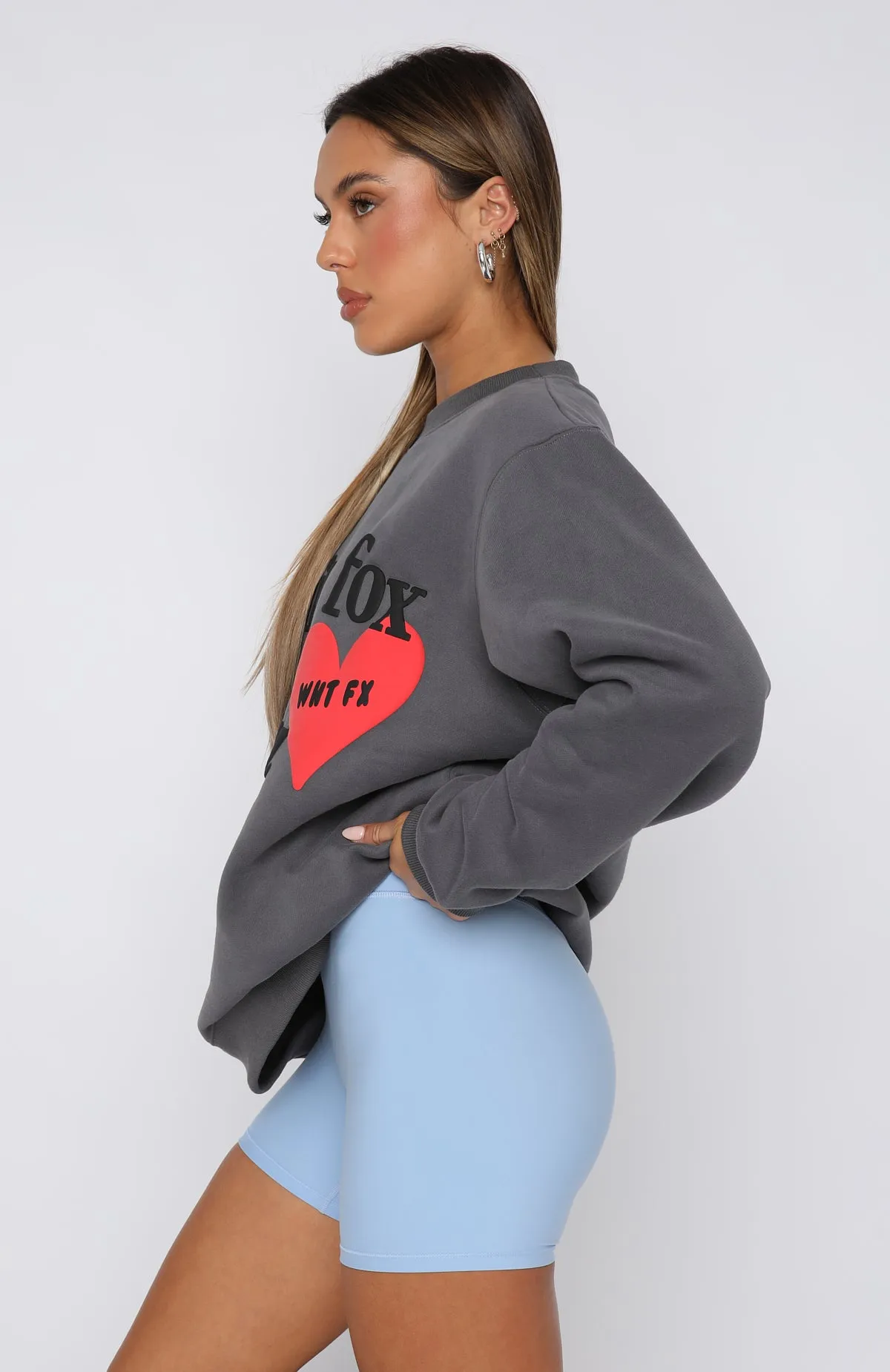 It's True Oversized Sweater Volcanic sold by White Fox Boutique product image thumbnail 3