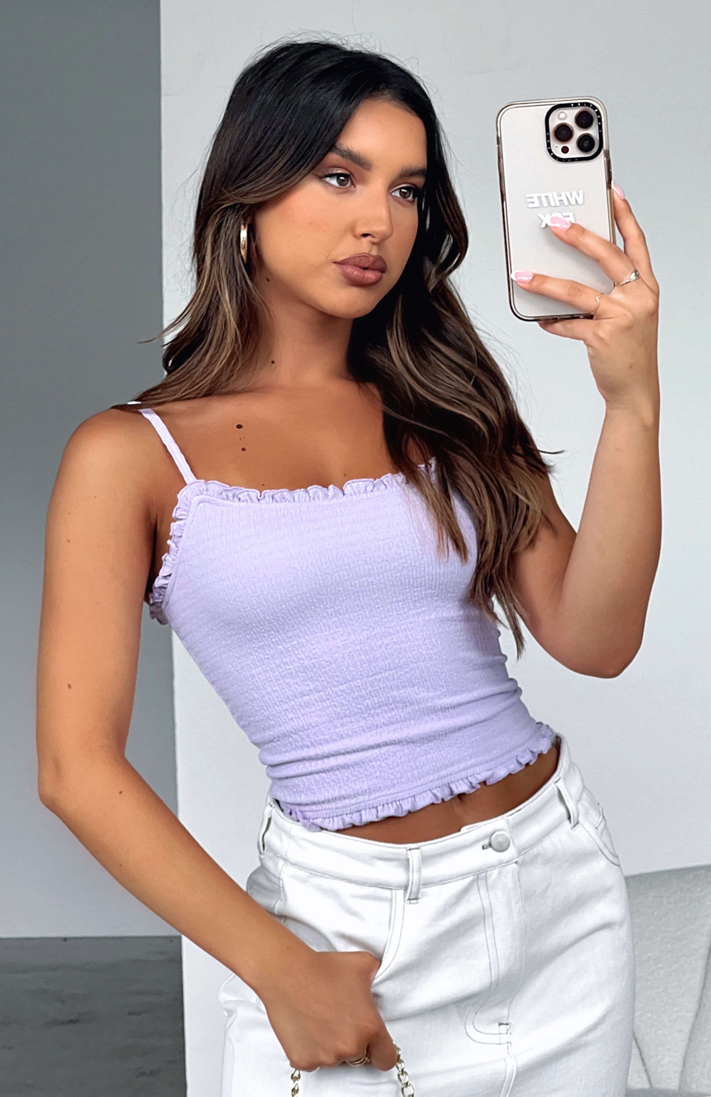 Style File Top Lilac sold by White Fox Boutique product image thumbnail 5