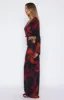 Luminous Maxi Skirt Sangria Floral sold by White Fox Boutique
