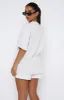 The Main Star Oversized Tee Grey Marle sold by White Fox Boutique
