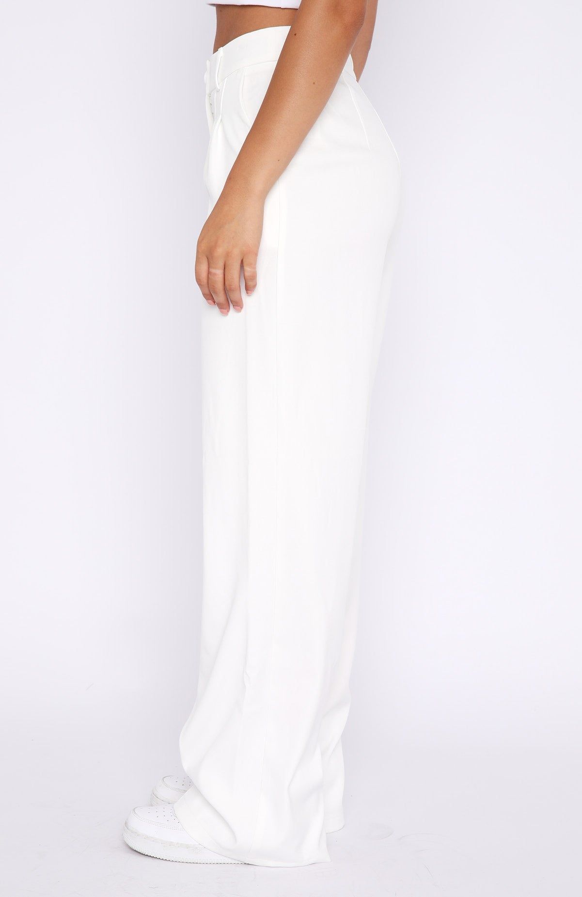 First Glimpse Pants White sold by White Fox Boutique product image thumbnail 3