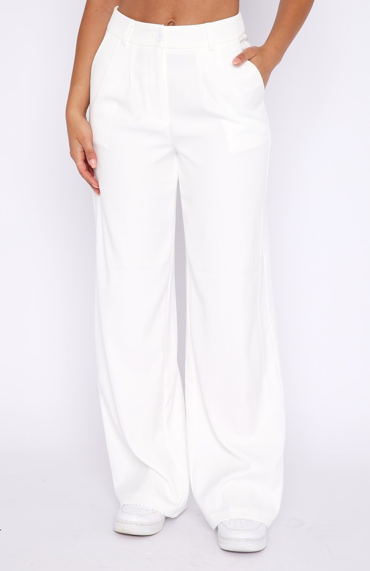 First Glimpse Pants White sold by White Fox Boutique product image thumbnail 2