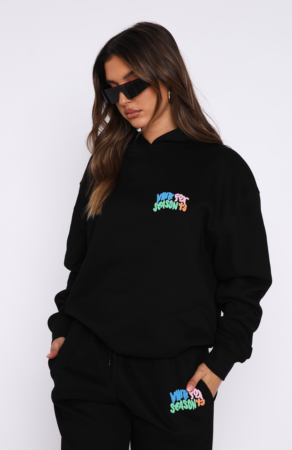 Best Is Yet To Come Oversized Hoodie Black sold by White Fox Boutique product image thumbnail 2