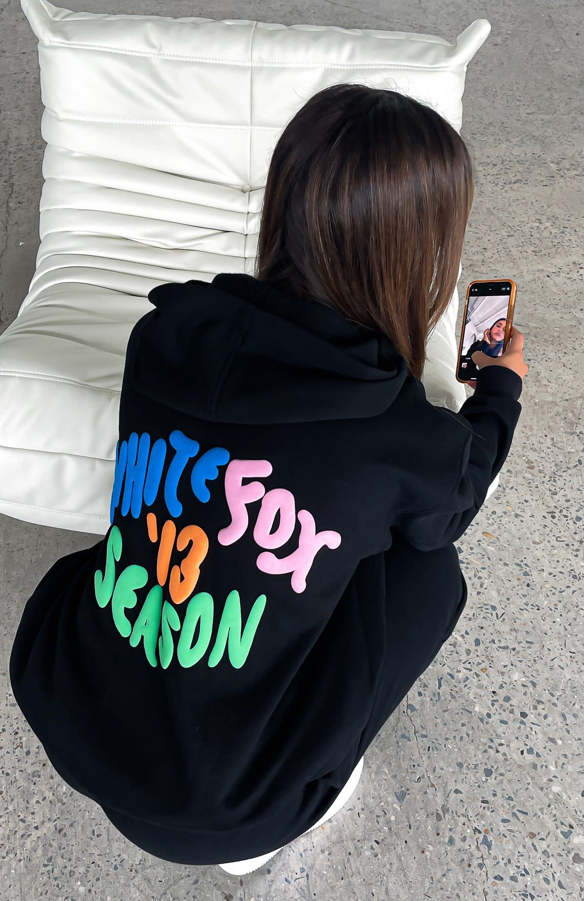 Best Is Yet To Come Oversized Hoodie Black sold by White Fox Boutique