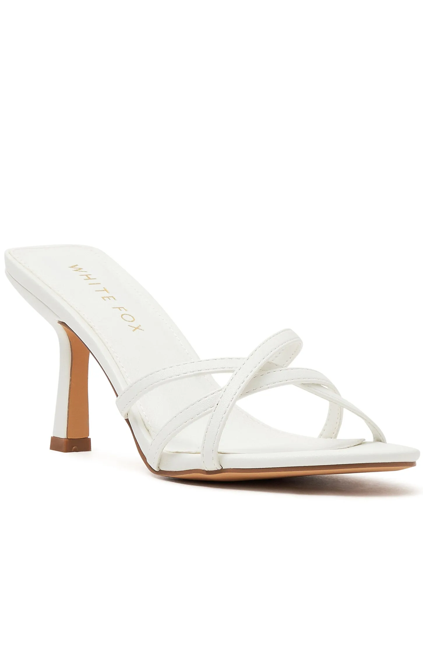 Fiamma Heels White sold by White Fox Boutique product image thumbnail 5