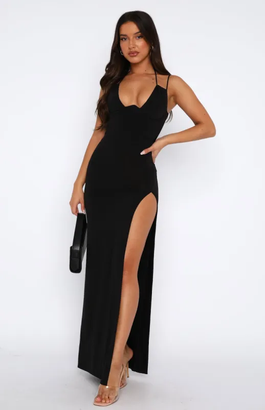 Never Ending Maxi Dress Black | Parallel