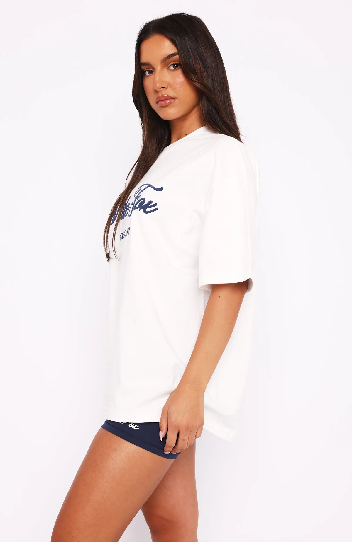 Season 7 Oversized Tee Snow sold by White Fox Boutique product image thumbnail 3