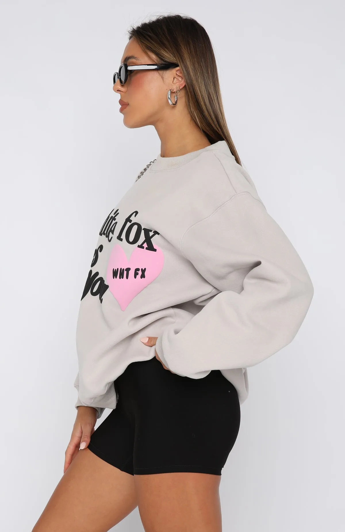 It's True Oversized Sweater Moon sold by White Fox Boutique product image thumbnail 3