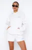The Main Star Oversized Hoodie Grey Marle sold by White Fox Boutique