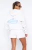 The Main Star Oversized Hoodie Grey Marle sold by White Fox Boutique