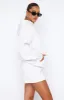 The Main Star Oversized Hoodie Grey Marle sold by White Fox Boutique