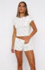 Dreamy Pyjama Top Ditsy Blues sold by White Fox Boutique