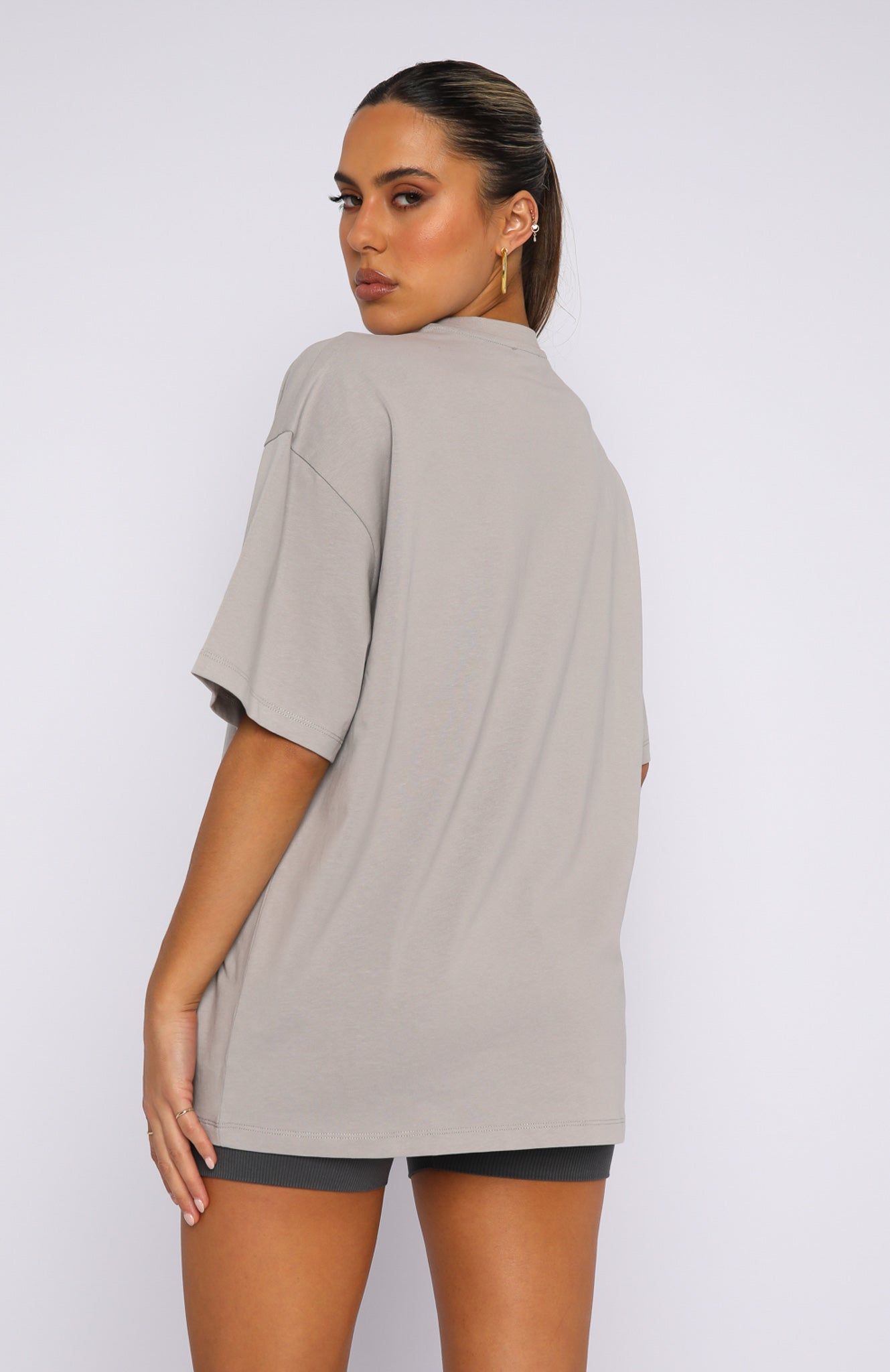 Project 5 Oversized Tee Lunar sold by White Fox Boutique product image thumbnail 4