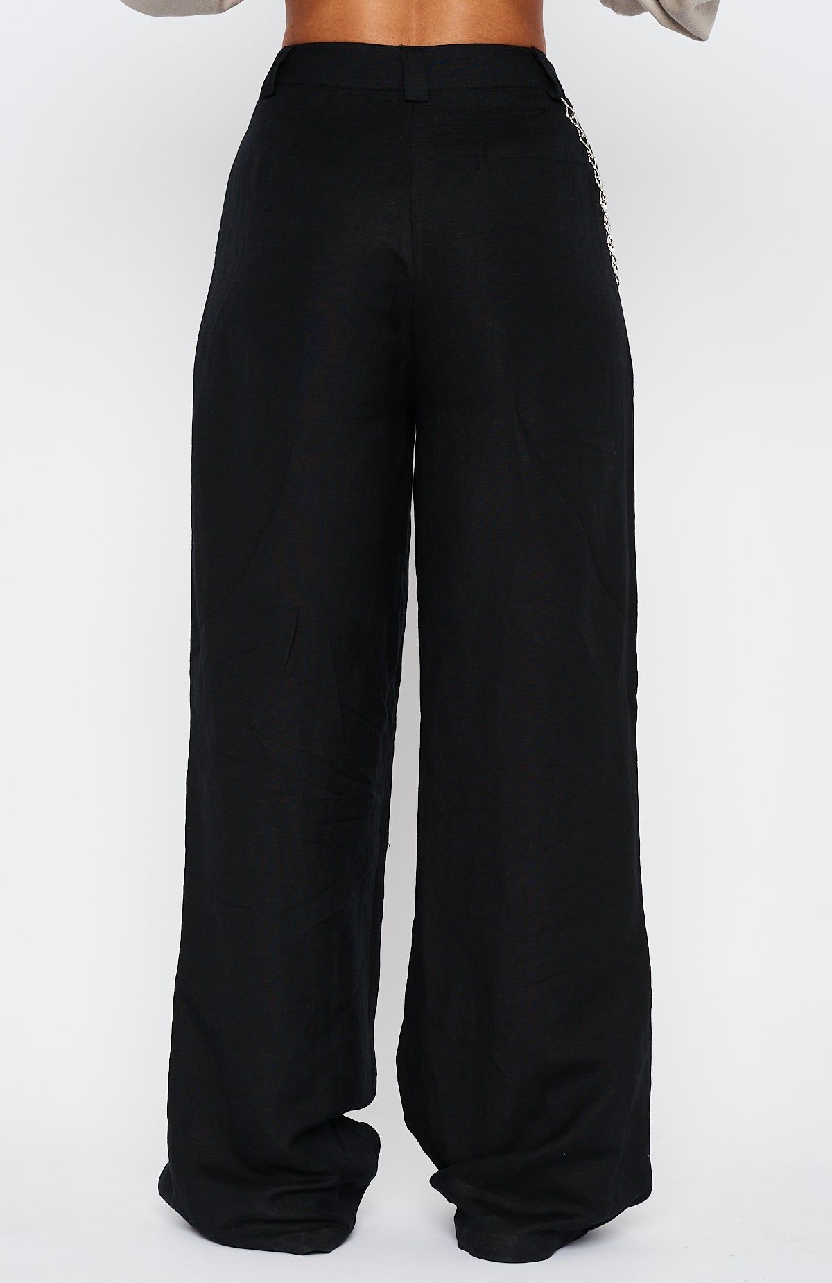 All About It Pants Black sold by White Fox Boutique product image thumbnail 5