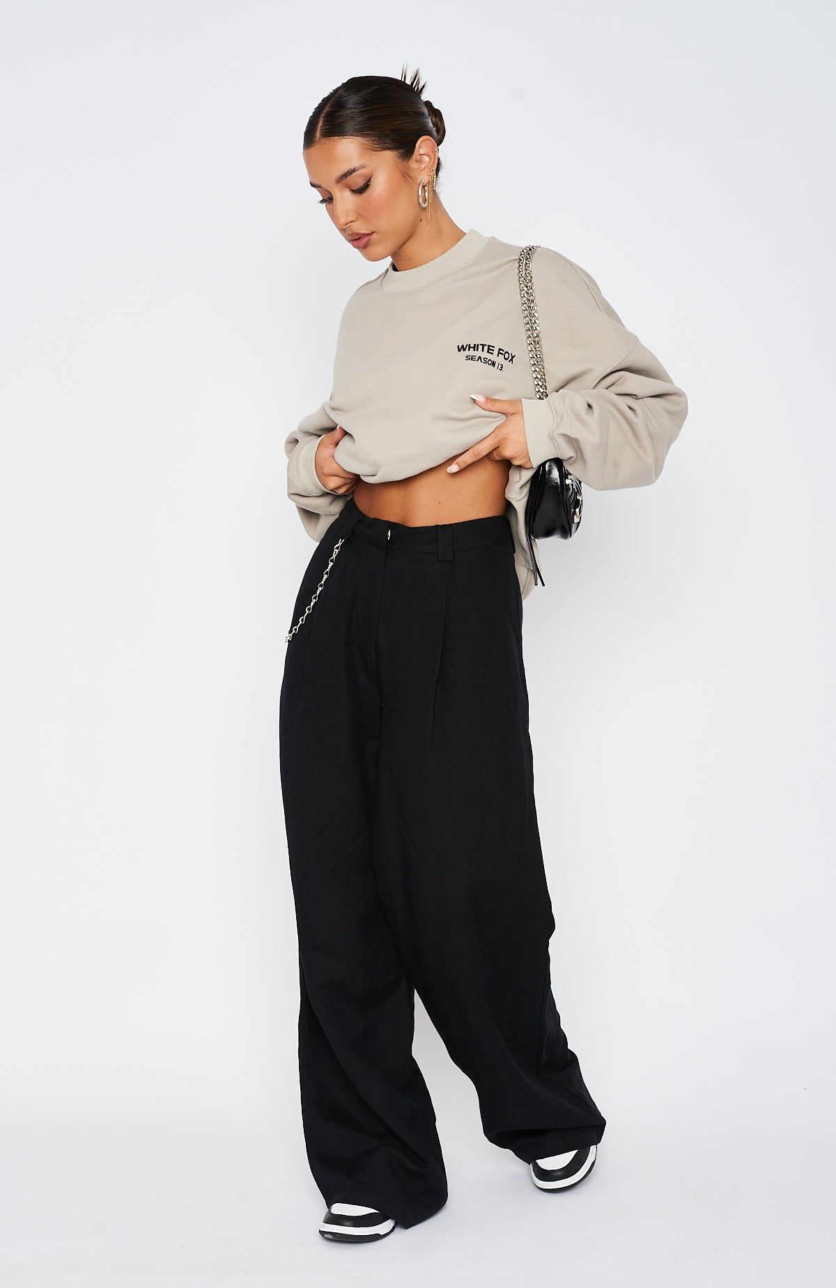 All About It Pants Black sold by White Fox Boutique product image thumbnail 2