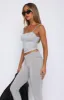 New Expression Tank Grey Marle sold by White Fox Boutique