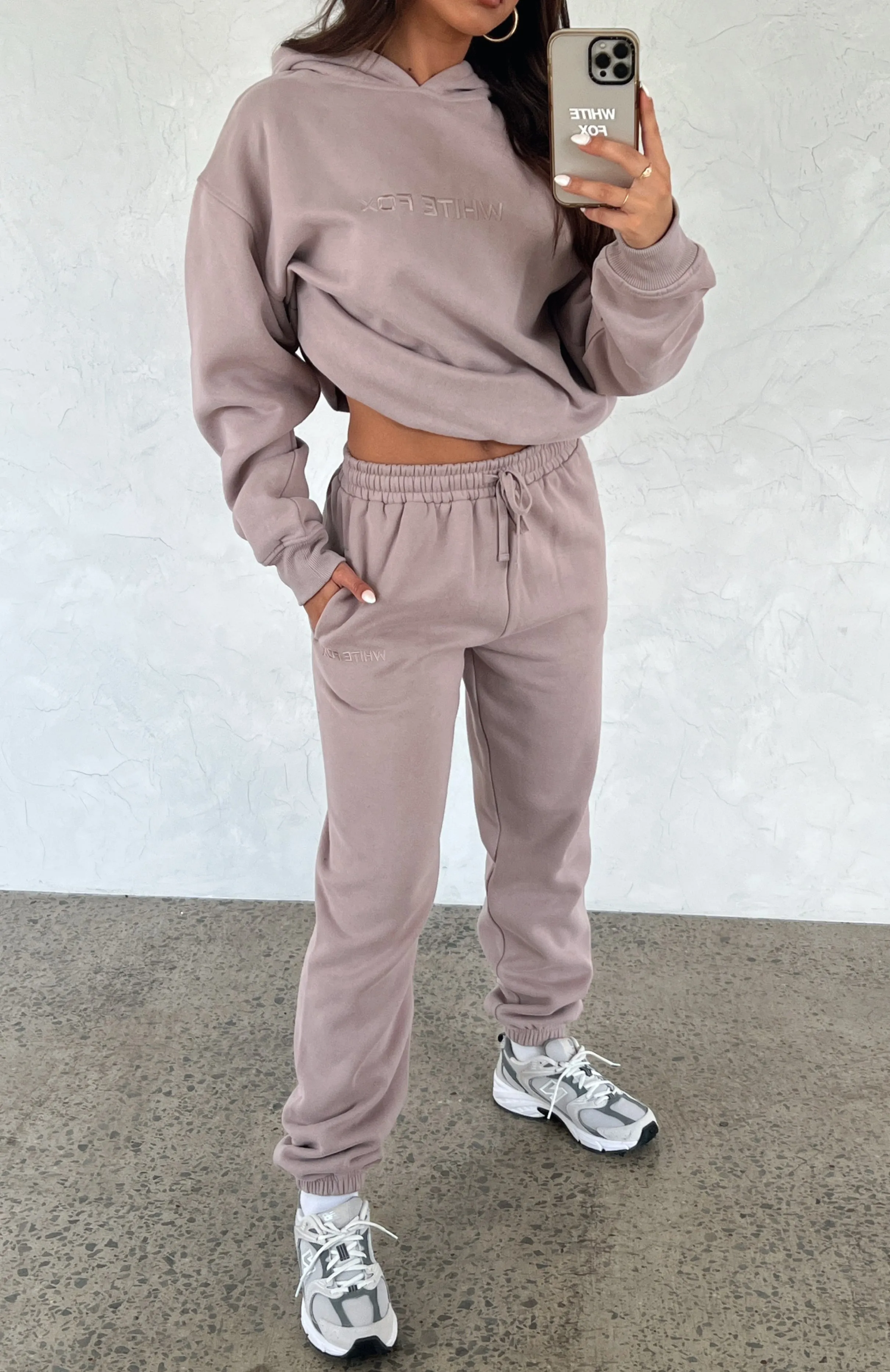 Stay Lifted Sweatpants Cinnamon sold by White Fox Boutique