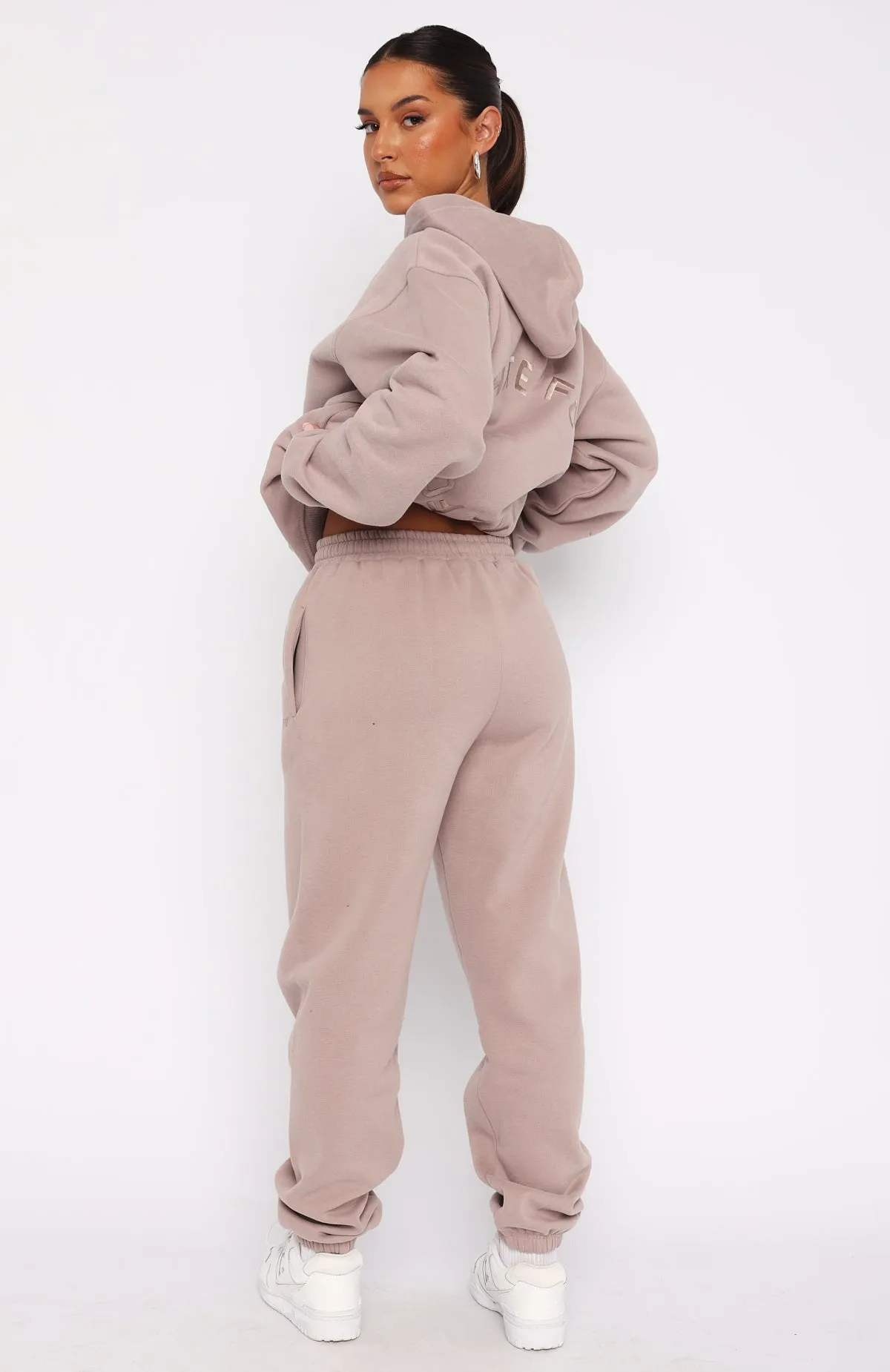 Stay Lifted Sweatpants Cinnamon sold by White Fox Boutique product image thumbnail 4