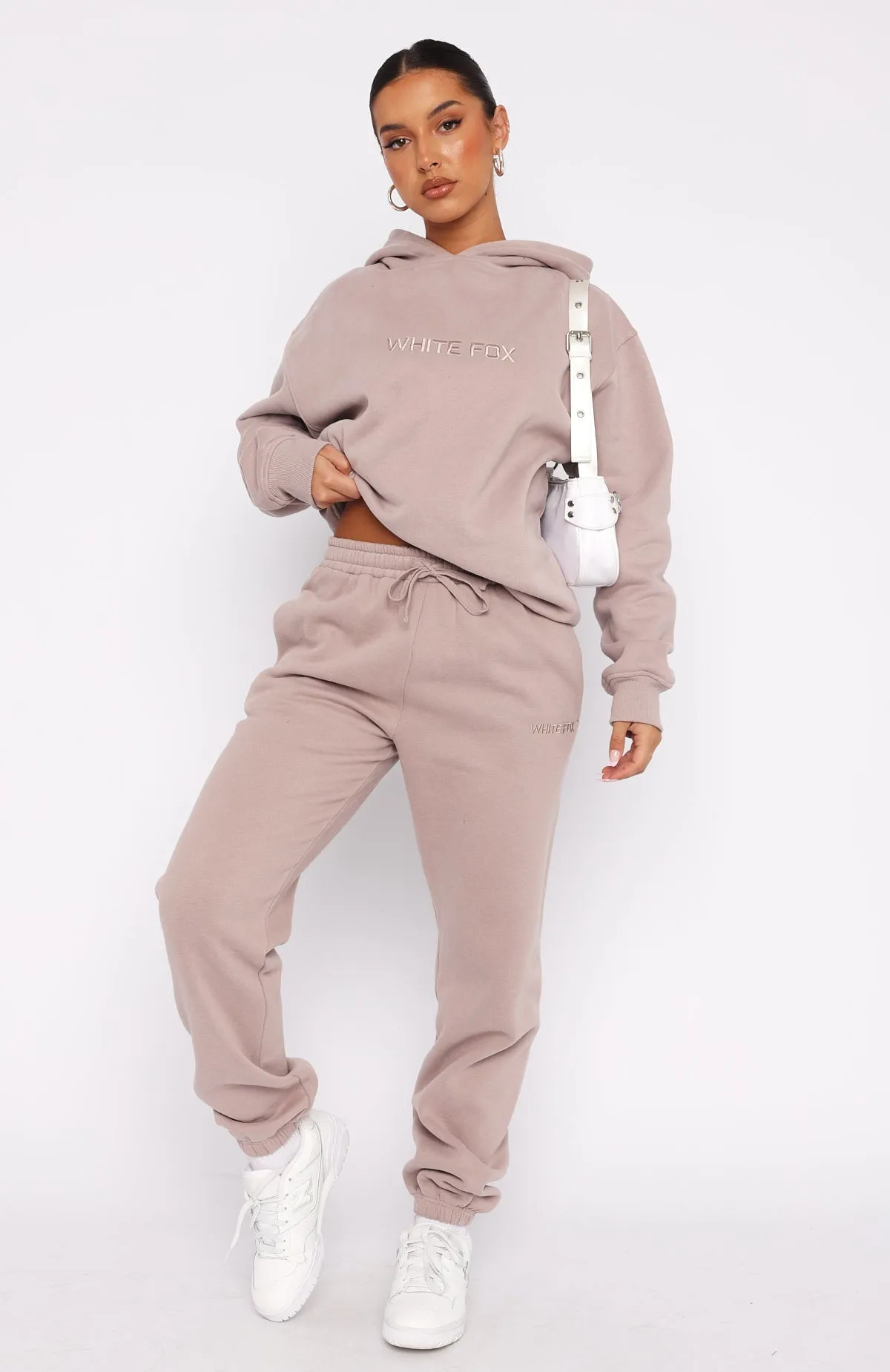 Stay Lifted Sweatpants Cinnamon sold by White Fox Boutique product image thumbnail 2