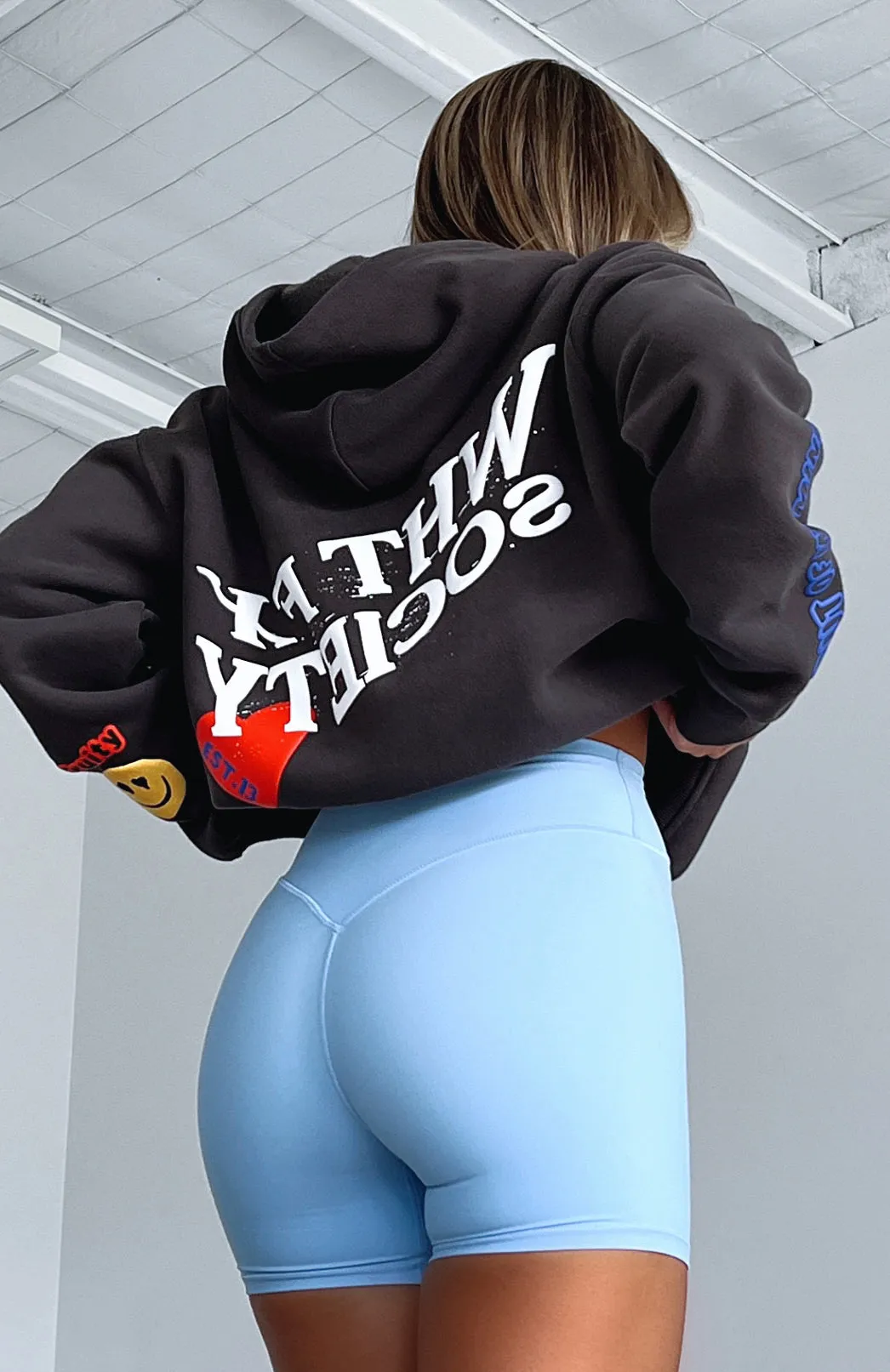 System Overload Oversized Hoodie Charcoal | Parallel