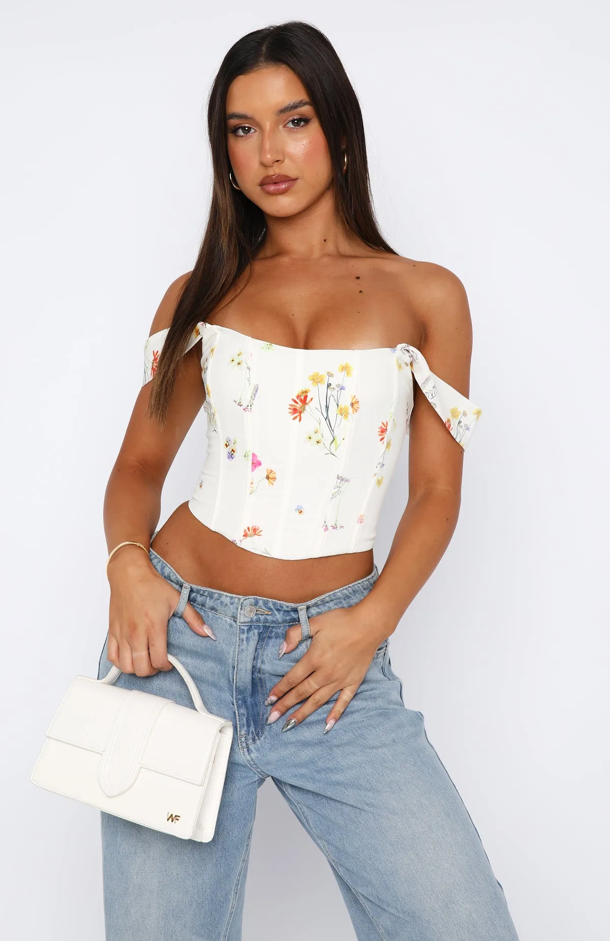 Hollywood Dreams Bustier Dandelion sold by White Fox Boutique product image thumbnail 2