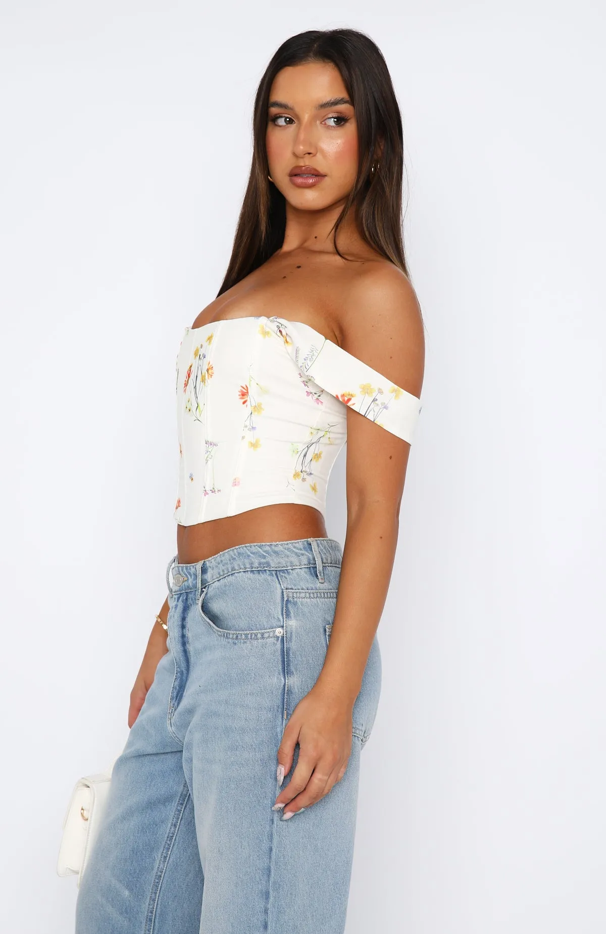 Hollywood Dreams Bustier Dandelion sold by White Fox Boutique product image thumbnail 3