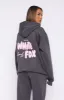Capsule 9 Star Of The Moment Oversized Hoodie Volcanic sold by White Fox Boutique