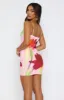 Fluttering Heart Mini Dress Blushing Blossom sold by White Fox Boutique