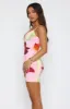 Fluttering Heart Mini Dress Blushing Blossom sold by White Fox Boutique