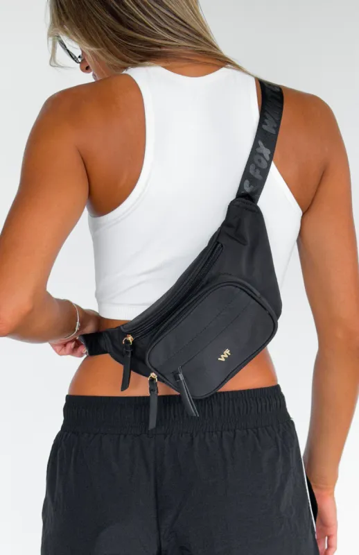 Sammy Belt Bag Black sold by White Fox Boutique