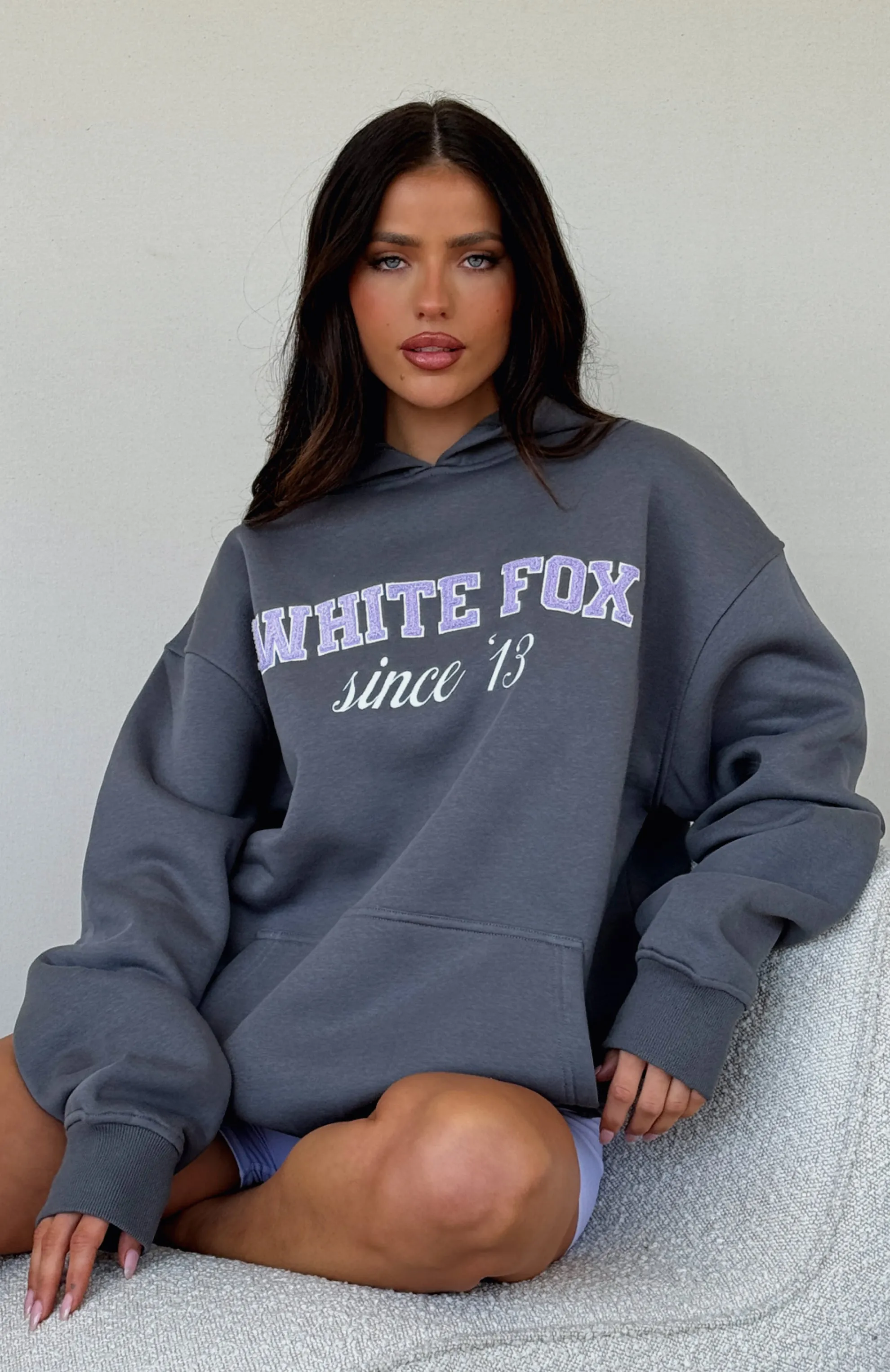 Sweet As Ever Oversized Hoodie Volcanic sold by White Fox Boutique product image thumbnail 5