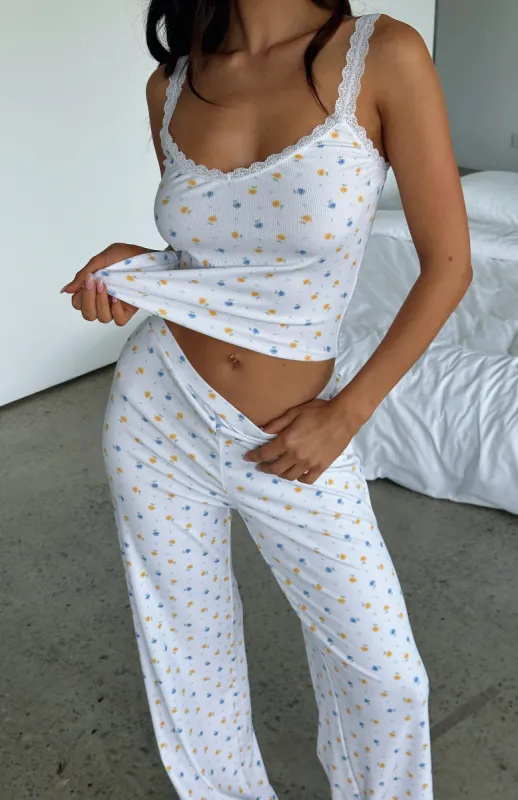 Blissful Dreams Pyjamas Set Buttercup Floral sold by White Fox Boutique
