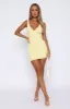 Got Her Own Mini Dress Lemon sold by White Fox Boutique
