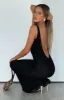 Resort Vibes Maxi Dress Black sold by White Fox Boutique