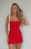 Take You Dancing Mini Dress Red sold by White Fox Boutique