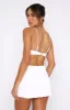 Summer Rain Mini Skirt White sold by White Fox Boutique