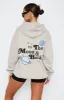 To The Moon Oversized Hoodie Lunar sold by White Fox Boutique