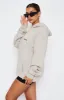 To The Moon Oversized Hoodie Lunar sold by White Fox Boutique