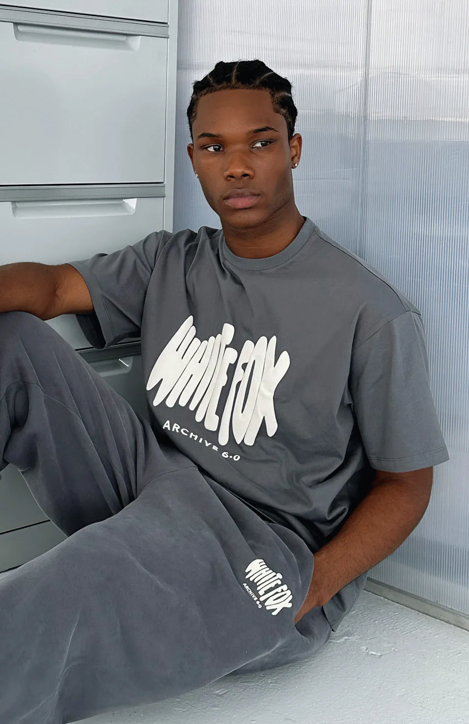 Archive 6.0 Oversized Tee Ash sold by White Fox Boutique product image thumbnail 5