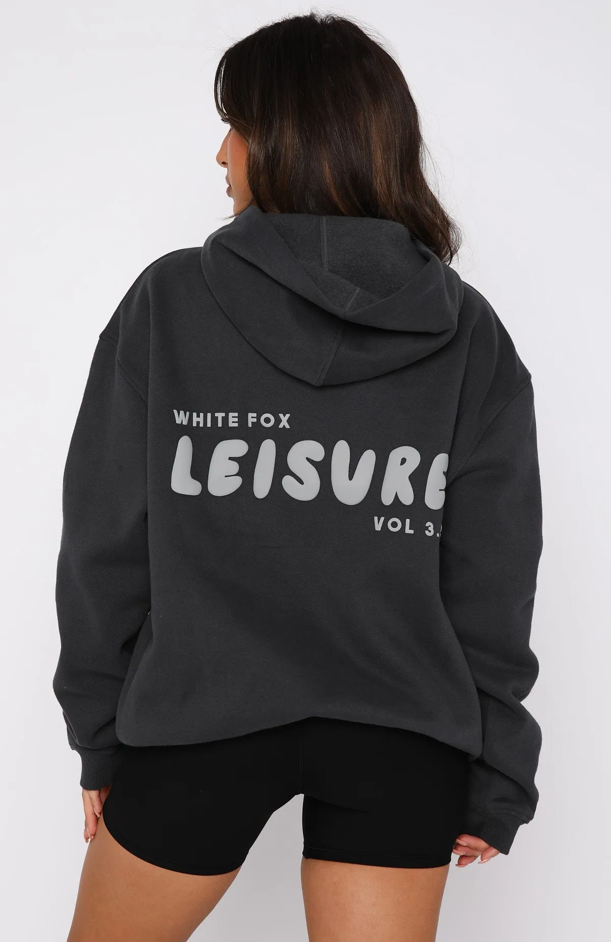 Leisure Series Oversized Hoodie Shadow sold by White Fox Boutique product image thumbnail 4