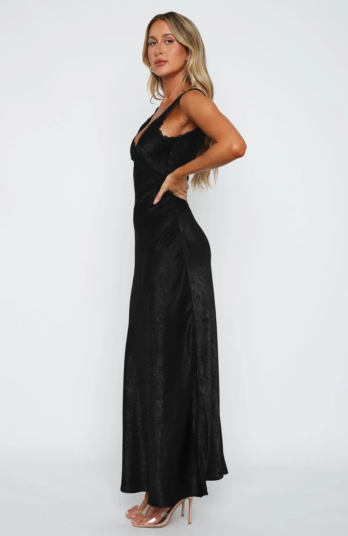 Event Ready Maxi Dress Black sold by White Fox Boutique product image thumbnail 4