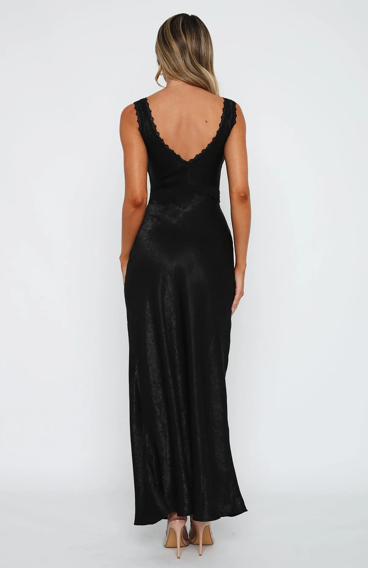 Event Ready Maxi Dress Black sold by White Fox Boutique product image thumbnail 5