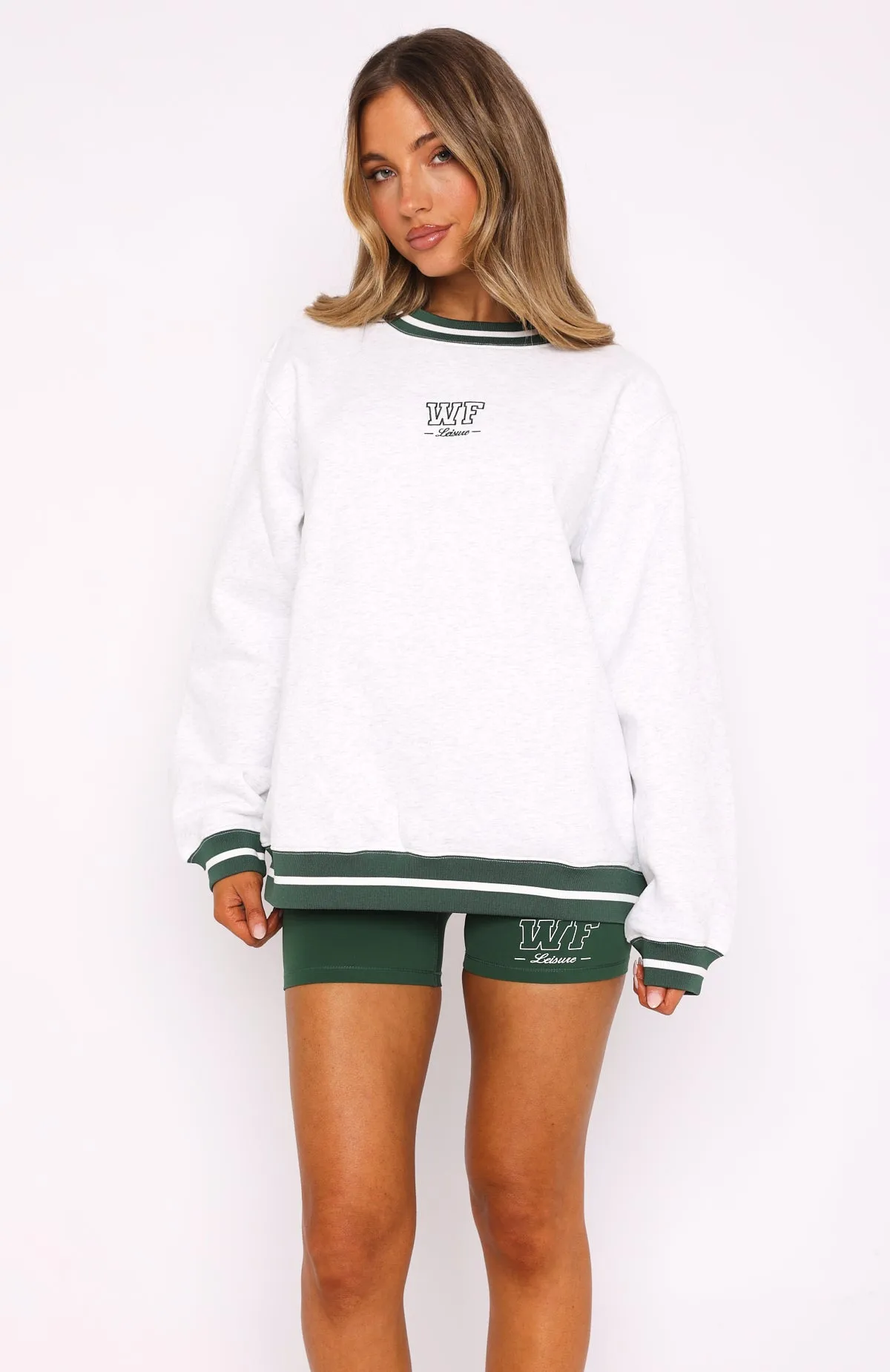 Hold Me Back Oversized Sweater Grey Marle sold by White Fox Boutique product image thumbnail 2