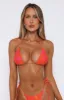 Golden Hour Bikini Top Coral Burst sold by White Fox Boutique