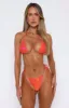 Golden Hour Bikini Top Coral Burst sold by White Fox Boutique