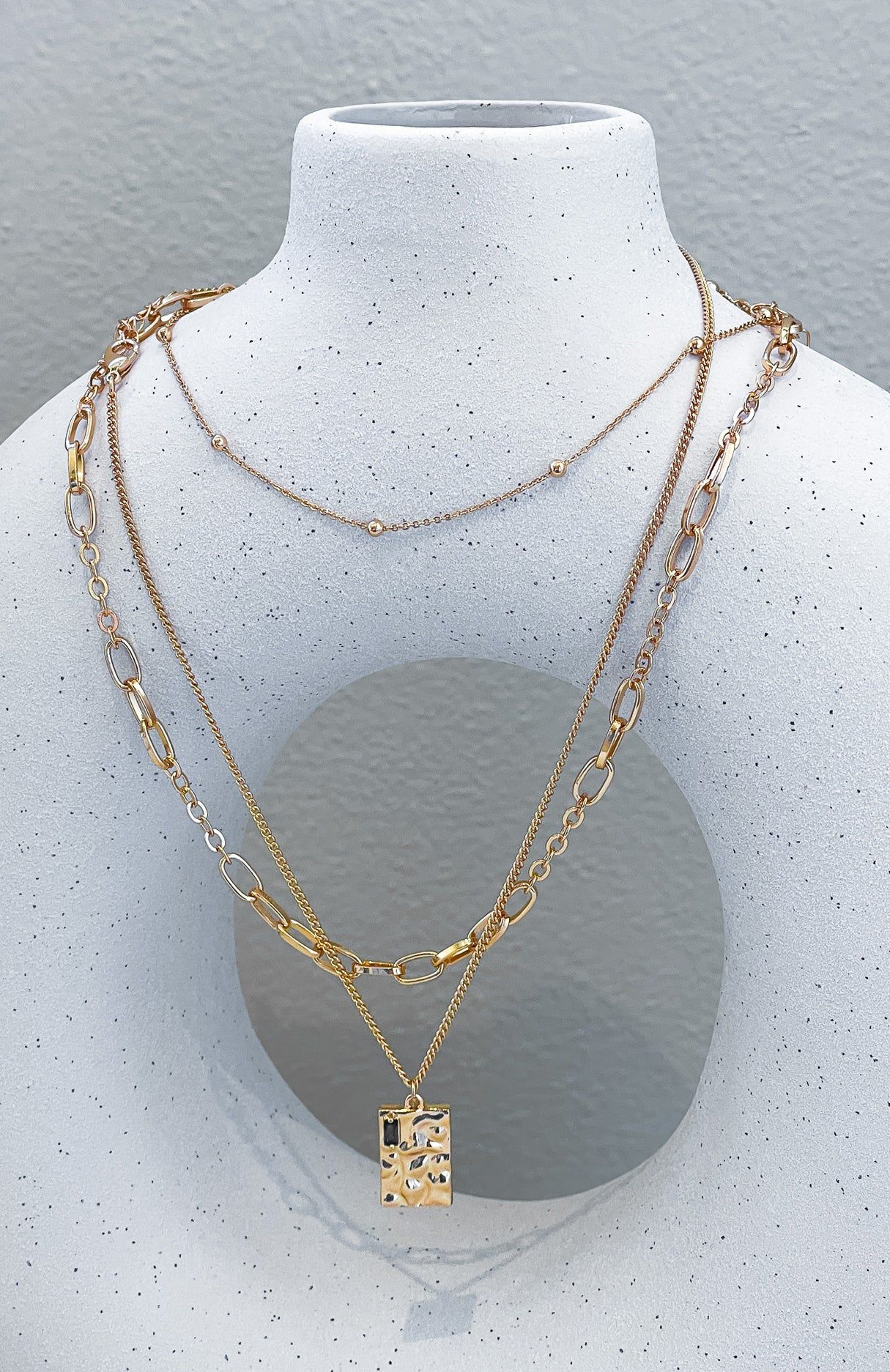 Alexis Necklace Gold sold by White Fox Boutique product image thumbnail 2