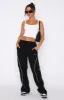 Unphased Track Pants Black sold by White Fox Boutique