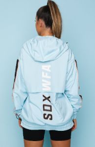 Skyler Windbreaker Sky Blue sold by White Fox Boutique