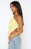 It's A Love Story Lace Top Lemon sold by White Fox Boutique
