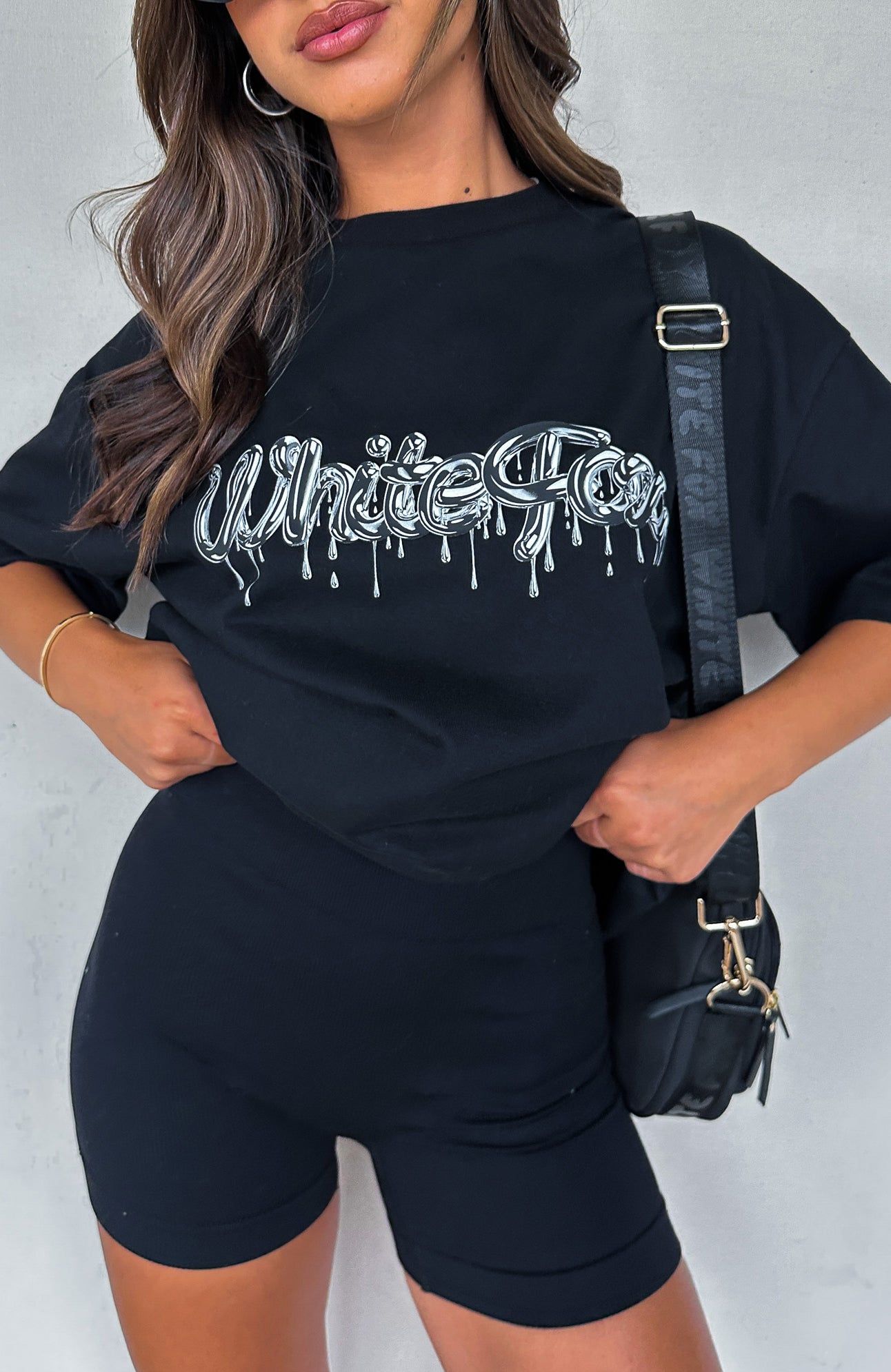 New Generation Oversized Tee Black sold by White Fox Boutique product image thumbnail 5